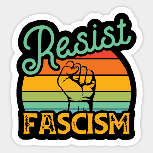 Resist Fascism Sticker